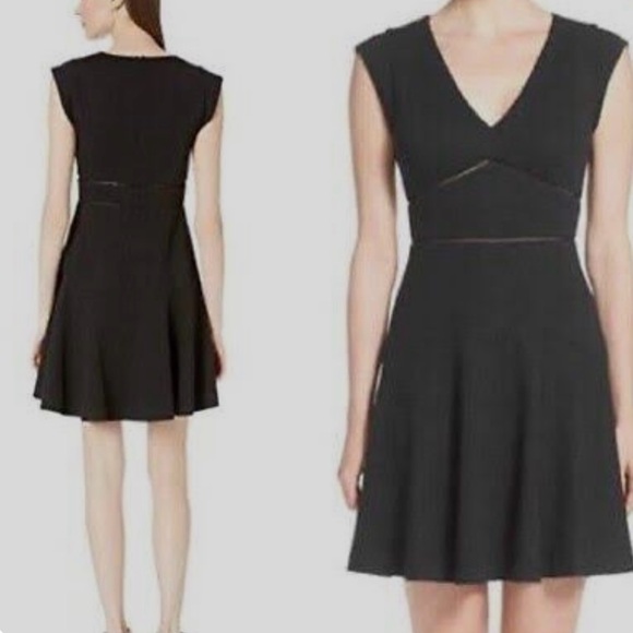 Rebecca Taylor Black Taylor Mini Dress - Picture 2 of 7